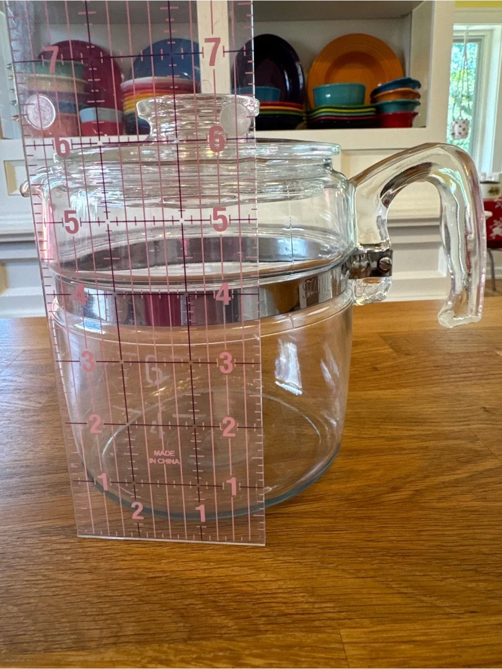 โ Vintage Pyrex Flameware 6-Cup Glass Percolator Pot | #7756 - Picture 2 of 13